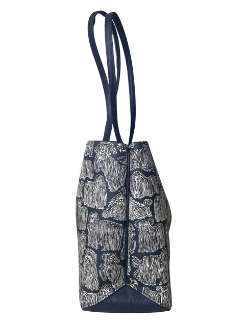 Bolso Kate Spade Doggy Print Azul-Talla L