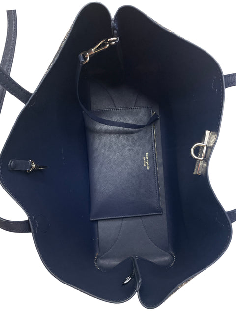 Bolso Kate Spade Doggy Print Azul-Talla L