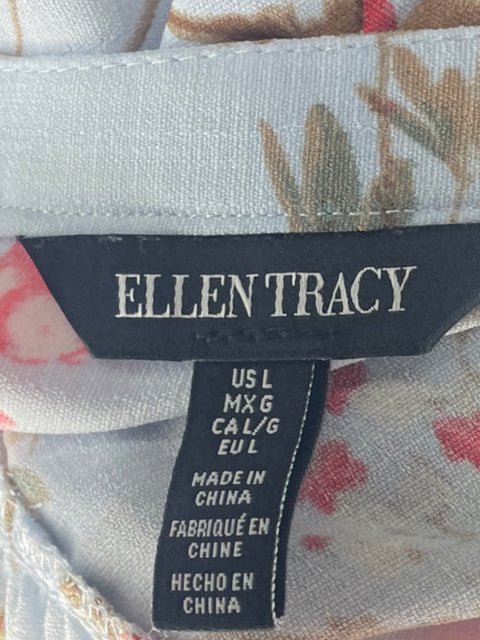 Vestido Ellen Tracy Camisero Azul-Talla L