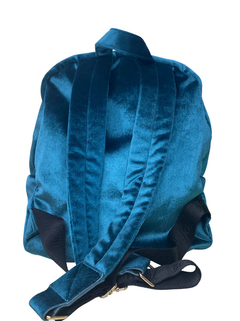 Bolso Betsey Johnson Stikers Cremallera Azul-Talla M