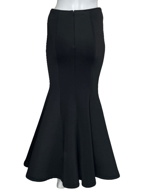 Falda Gracia Corte de Sirena Negro-Talla M