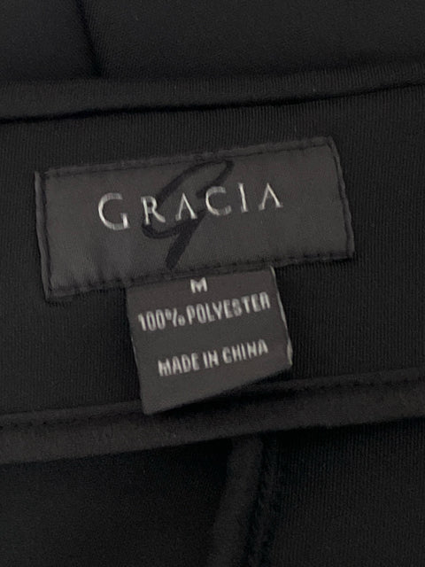 Falda Gracia Corte de Sirena Negro-Talla M