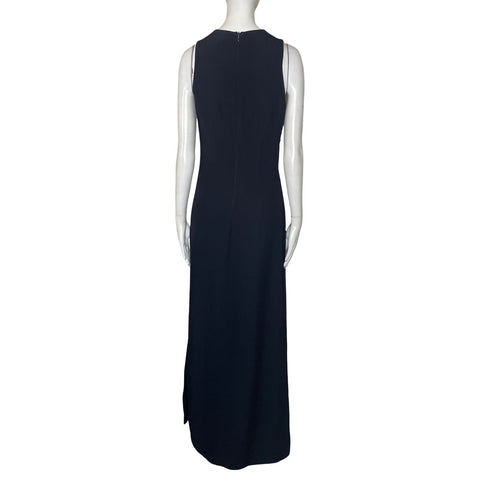 Vestido Adolfo Dominguez Sin Mangas Negro-Talla M