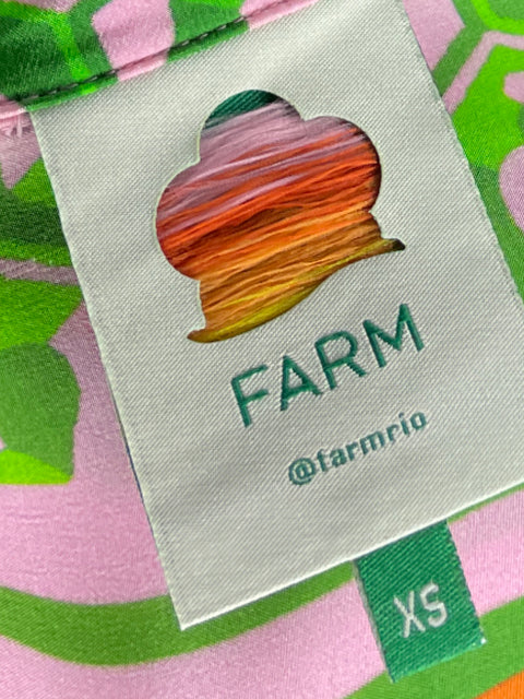 Romper FarmRio Estampado Verde - Talla XS