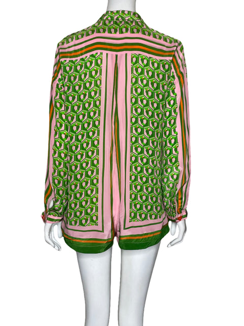 Romper FarmRio Estampado Verde - Talla XS