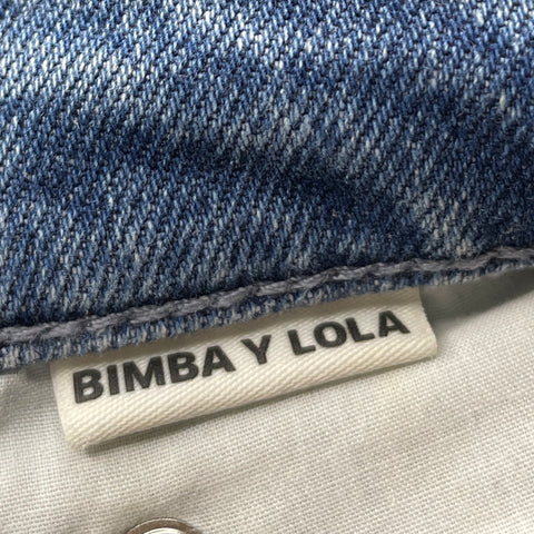Pantalón Bimba Y Lola Denim Straight Azul-Talla 38