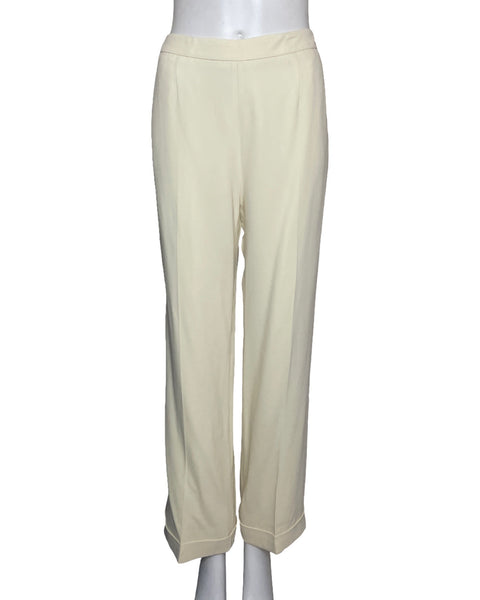 Pantalón Ermanno Scervino Recto Beige-Talla 46