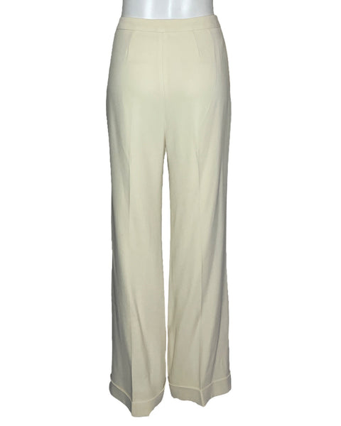 Pantalón Ermanno Scervino Recto Beige-Talla 46
