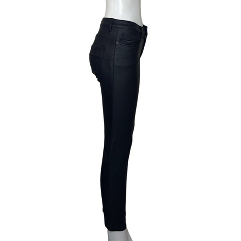 Pantalón MNG Kim Elasticos Negro-Talla 4
