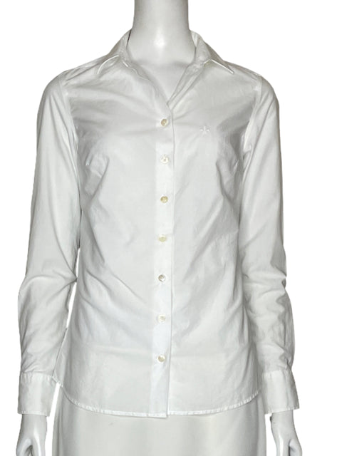 Camisa Dudalina Fluida Blanco - Talla 36