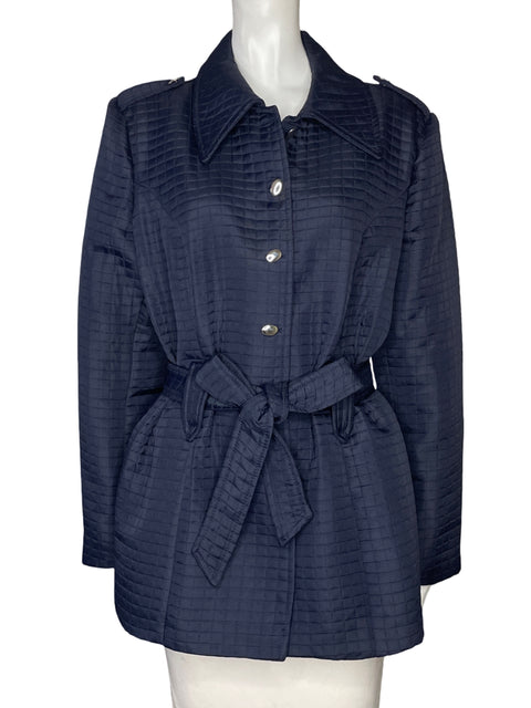 Chaqueta Galatea Cuadros Cintudos Azul-Talla 18