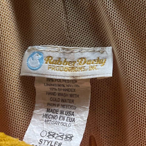 Mono Rubber Ducky One Shoulder Amarillo-Talla M