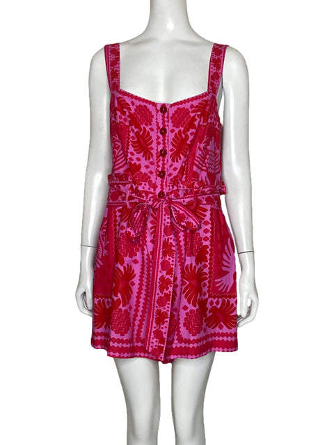 Romper Farm Rio Estampado Rojo - Talla M
