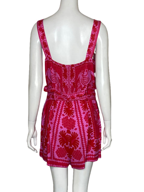 Romper Farm Rio Estampado Rojo - Talla M