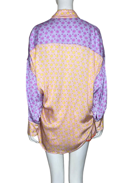 Set Celia Camisa + Short Morado - Talla S