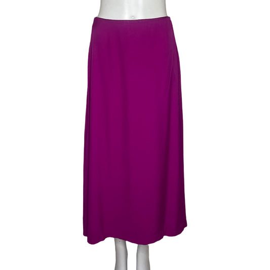 Falda Massimo Dutti Fluida Rosado-Talla 6