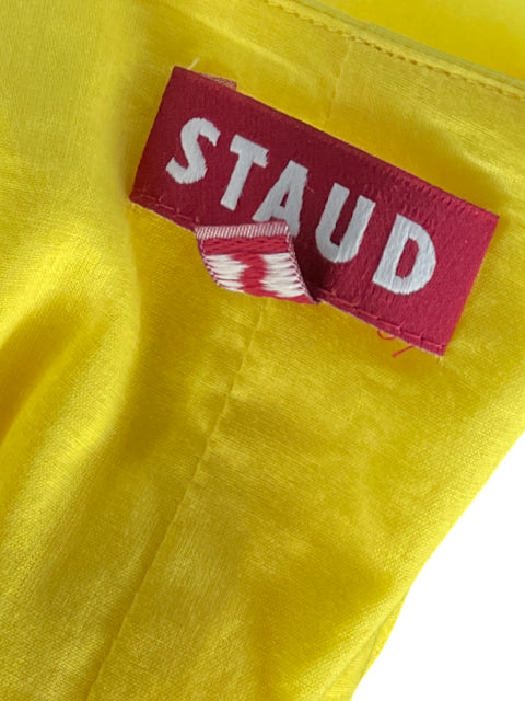 Vestido Staud Globo Amarillo - Talla S