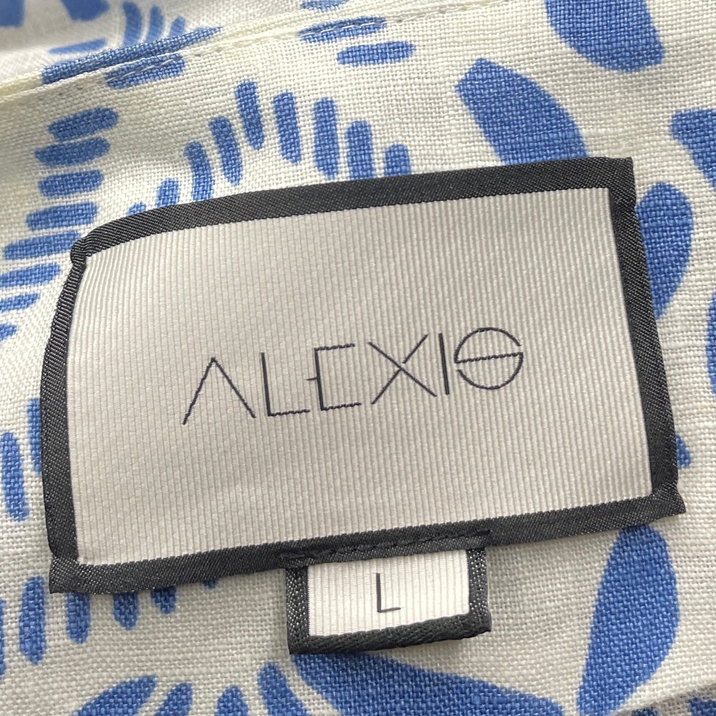 Blusa Alexis Estampada Blanco-Talla L
