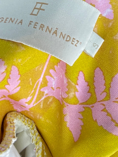 Set Eugenia Fernandez Blusa + Falda Verde - Talla S