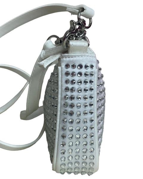Bolso Zara Pedreria Blanco-Talla S