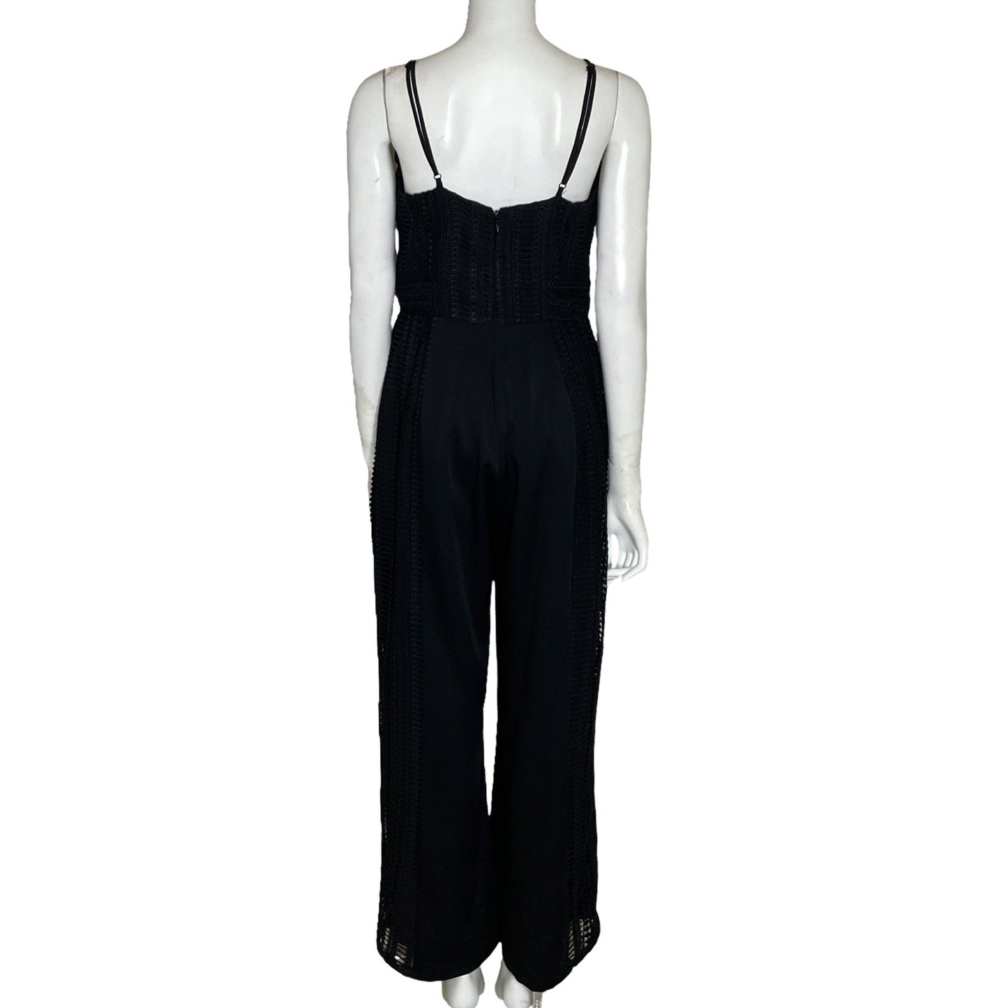 Mono Adelyn Rae Encaje Negro-Talla L