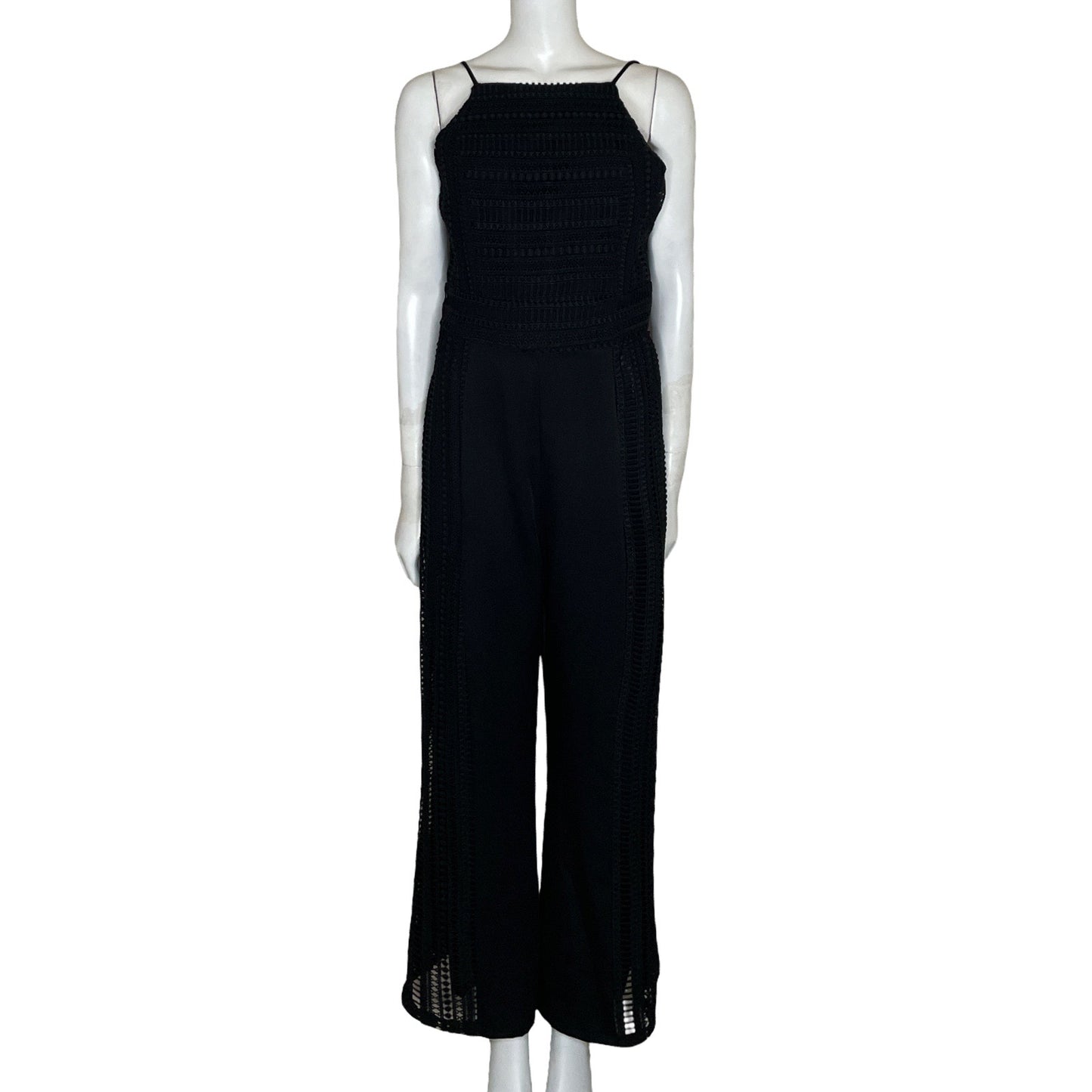 Mono Adelyn Rae Encaje Negro-Talla L