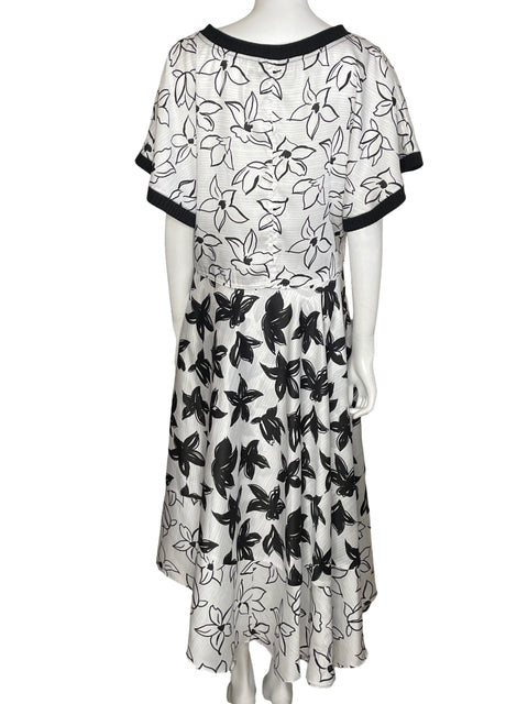 Set Duma & Co Floral Top+Falda Blanco-Talla S