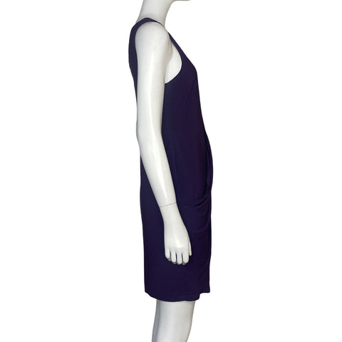 Vestido Betsy Adam Tiras Morado - Talla 6