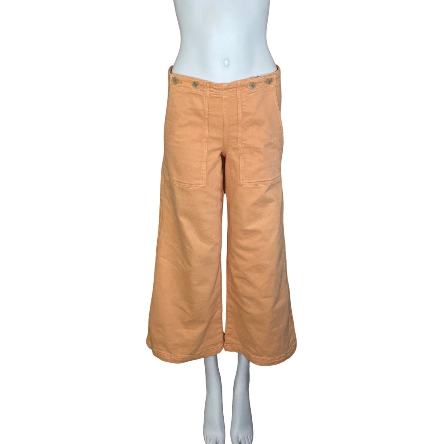 Pantalón Pilcro Denim Naranja - Talla 27