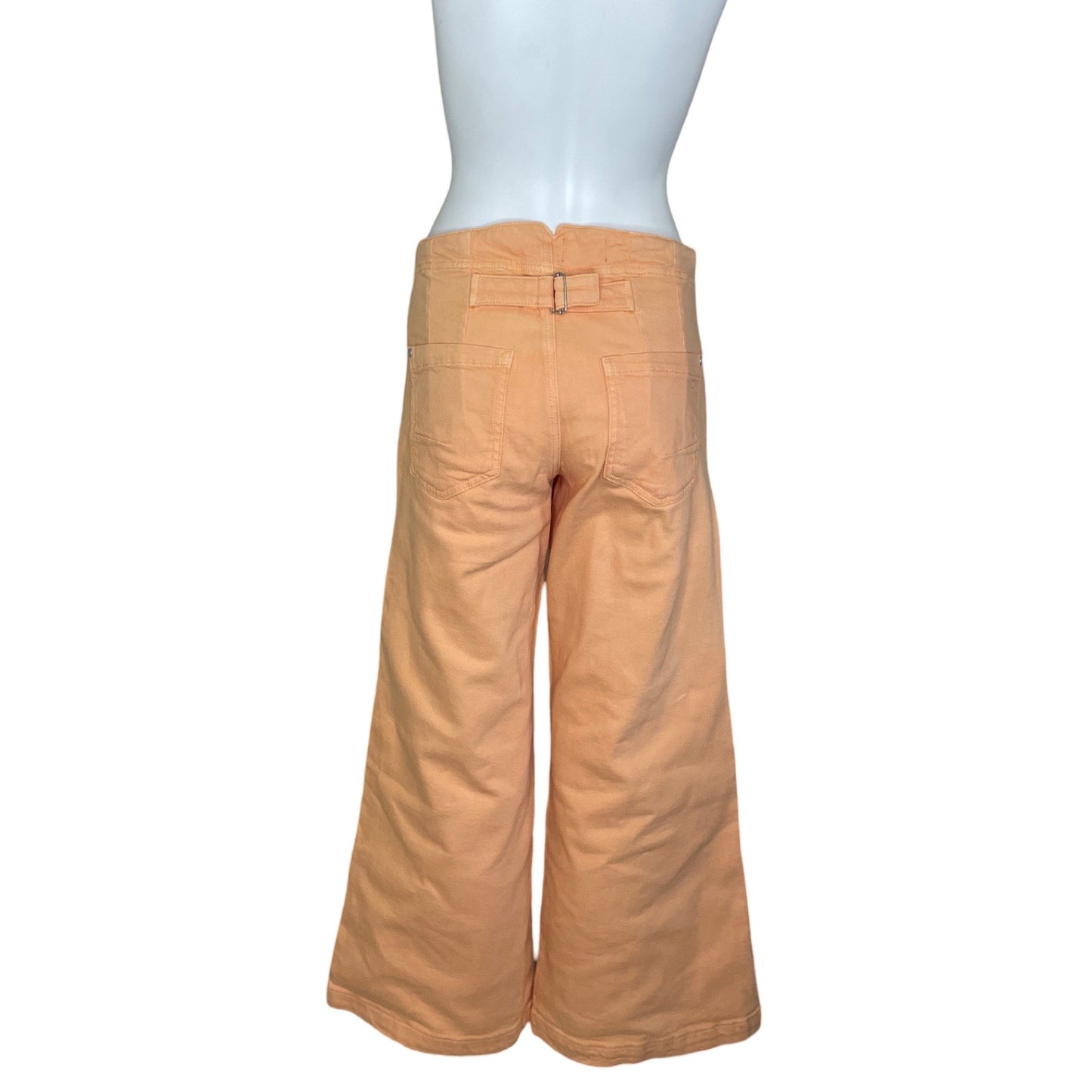 Pantalón Pilcro Denim Naranja - Talla 27