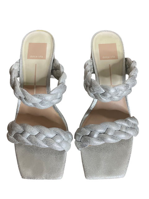 Calzado Dolce Vita Cruzadas Plateado - Talla 7