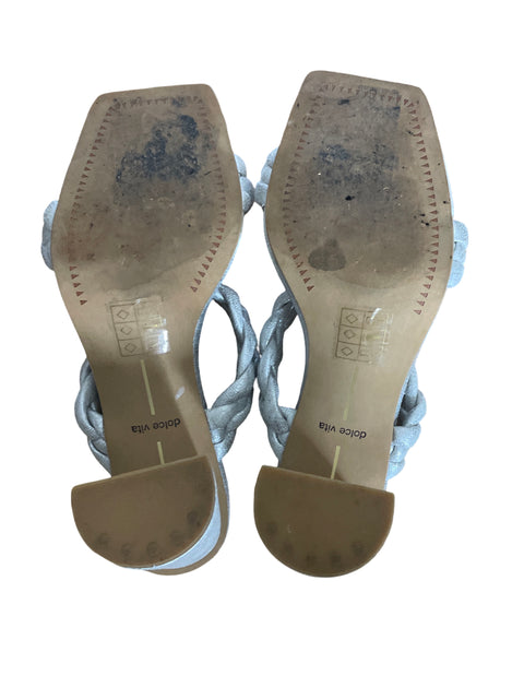 Calzado Dolce Vita Cruzadas Plateado - Talla 7