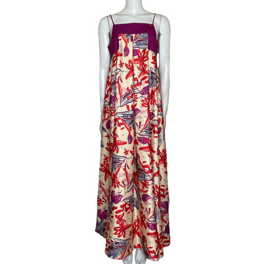 Vestido Molimol Estampado Beige-Talla M