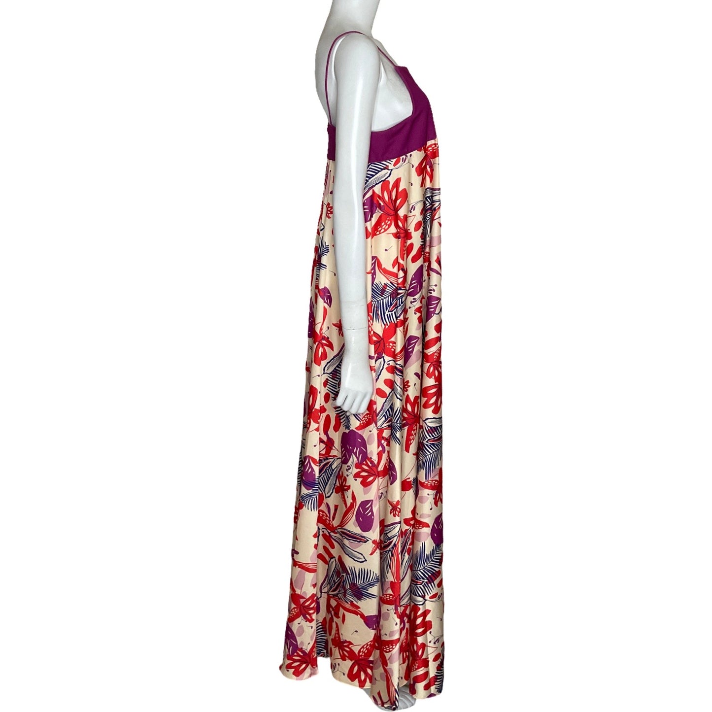 Vestido Molimol Estampado Beige-Talla M