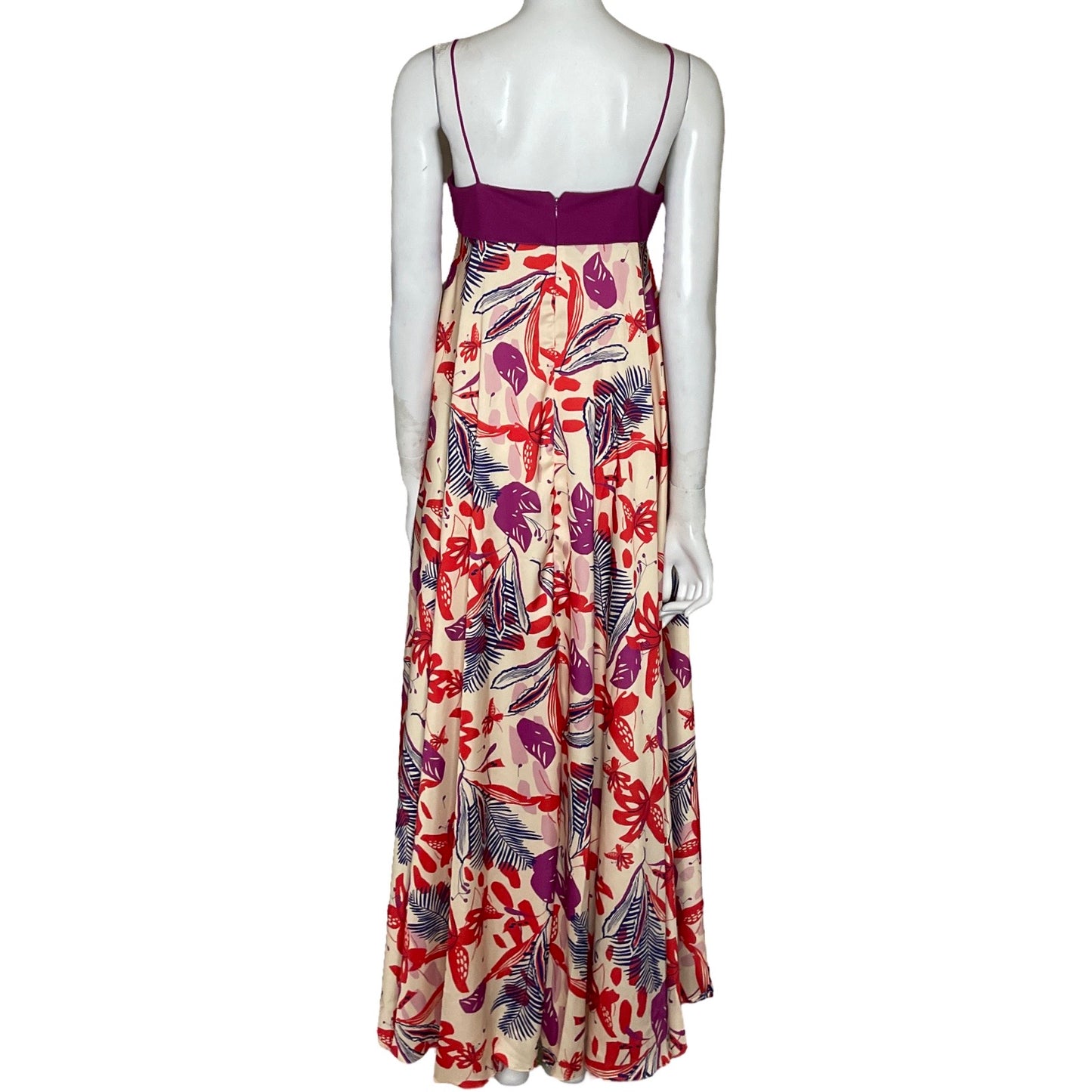 Vestido Molimol Estampado Beige-Talla M