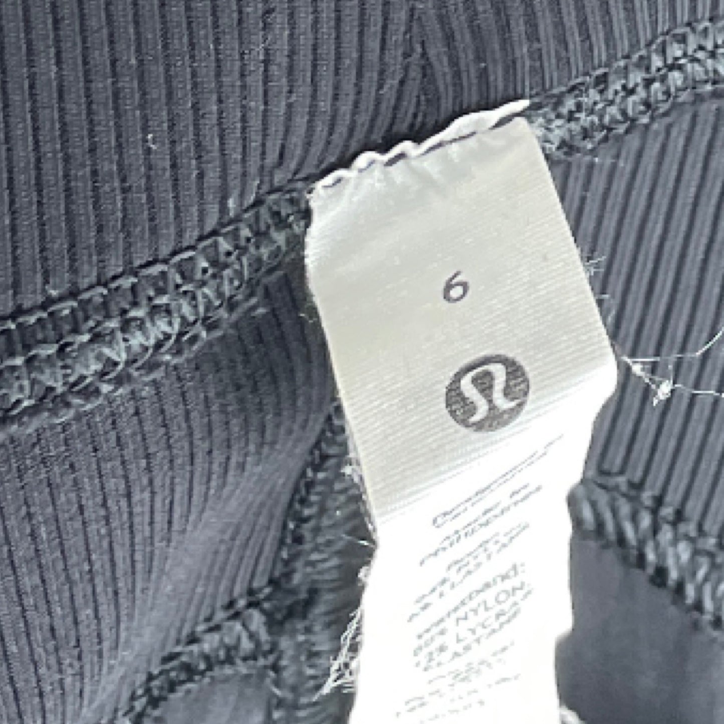 Pantalón Lululemon Jogger Negro - Talla 6