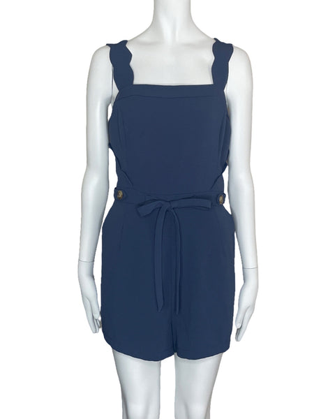 Romper Adelyn Rae Lazo Azul-Talla L