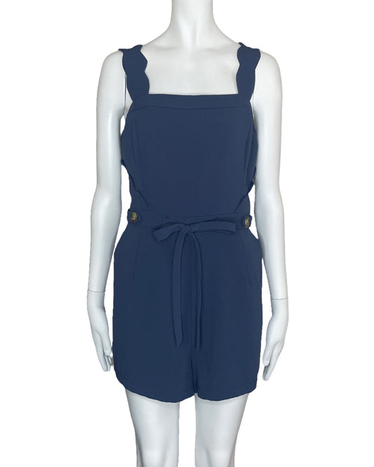 Romper Adelyn Rae Lazo Azul-Talla L