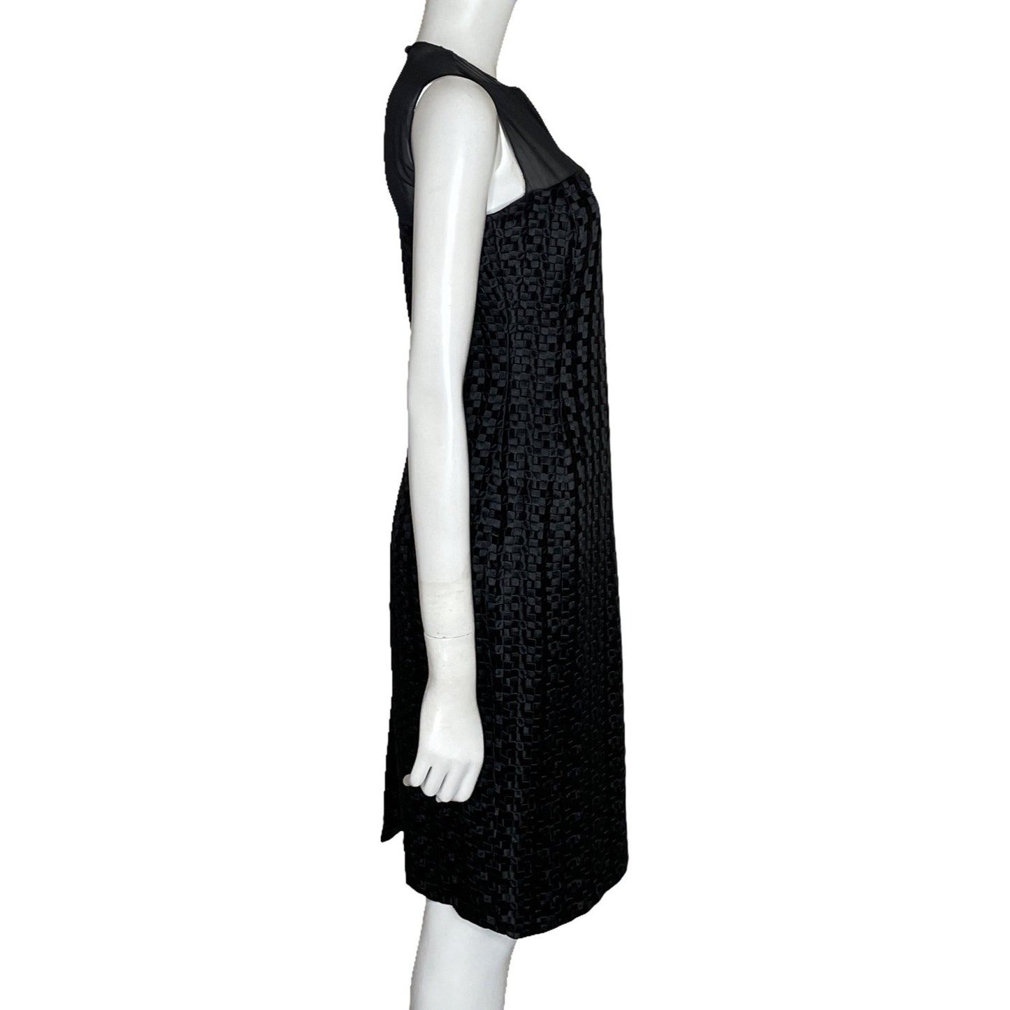 Vestido Carolina Herrera Midi Negro-Talla 6