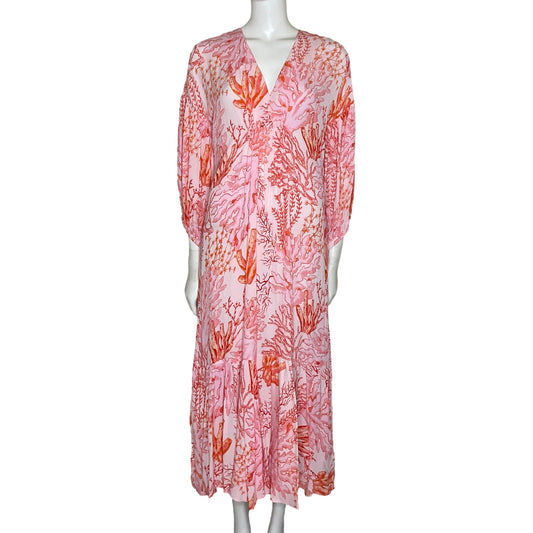 Vestido Sfera Collection Estampado Rosado-Talla L