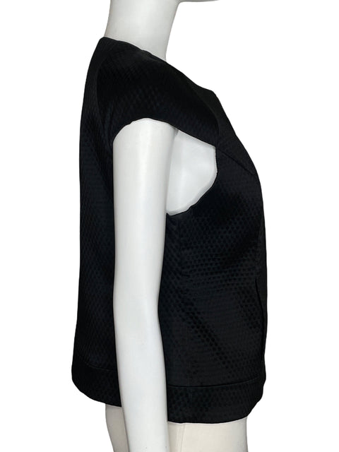 Chaleco Chaus Cremallera Negro-Talla M