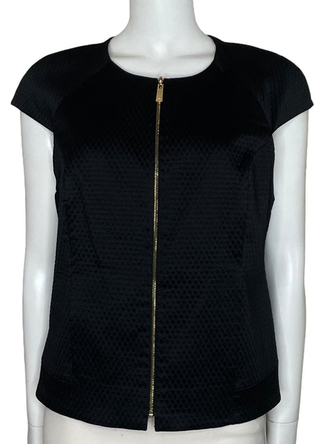 Chaleco Chaus Cremallera Negro-Talla M