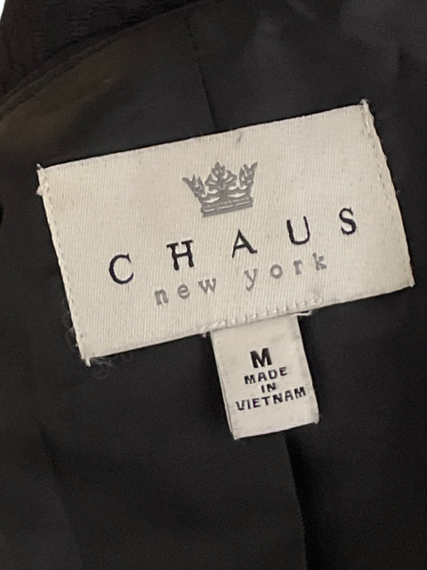 Chaleco Chaus Cremallera Negro-Talla M