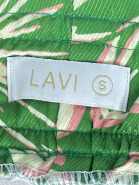 Set Lavi Flores Cropped Verde-Talla S