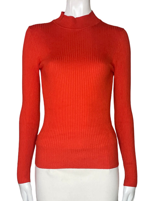 Sueter Primark Cares Acanalado Naranja-Talla S