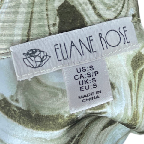 Camisa Eliane Rose Estampado Verde - Talla S