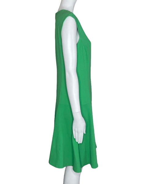 Vestido Ralph Lauren Fluido Verde-Talla 6