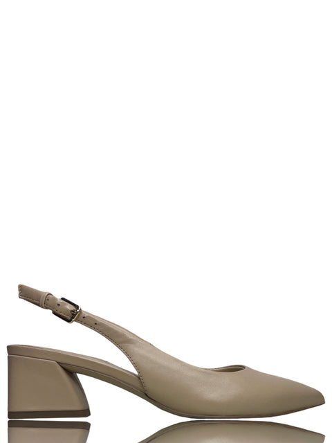 Calzado Franco Sarto Racer Slingback Beige-Talla 6