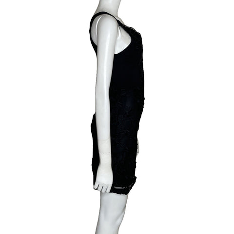 Vestido Tricia Encaje Negro-Talla P