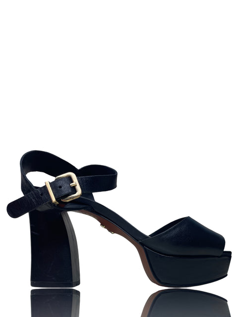 Calzado Carrano Mestico Tacon Negro-Talla 5